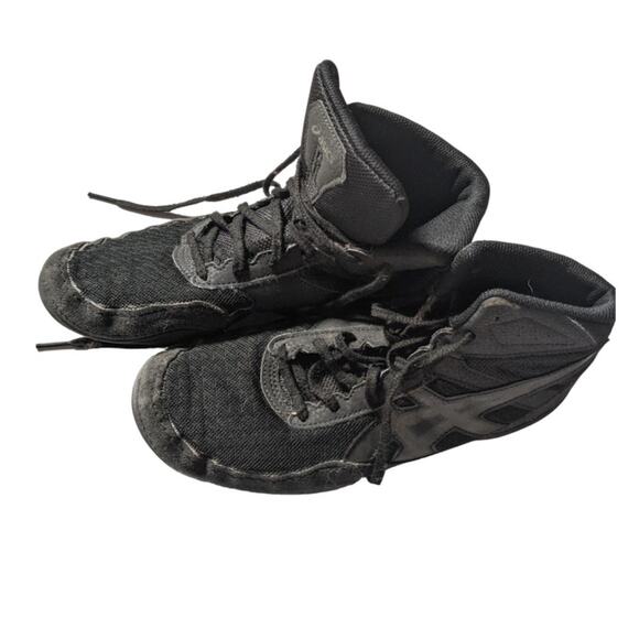 Asics Wrestling Shoes Men\'s Size 8 in Black main image 6